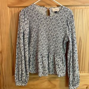 Long sleeve fall top